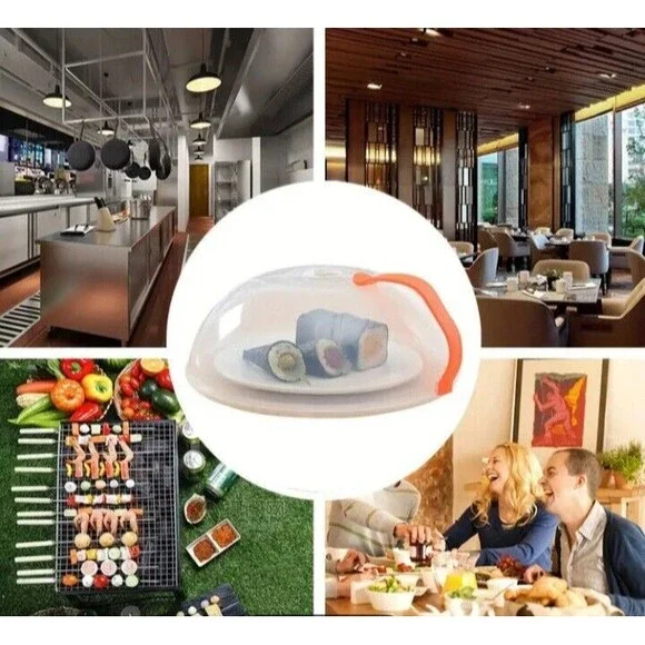 Microwave (Food Splatter-Cover)-(Clear)-(Size: 10.4 inch-26.5cm)-(New)-$30.00 - Picture 8 of 8